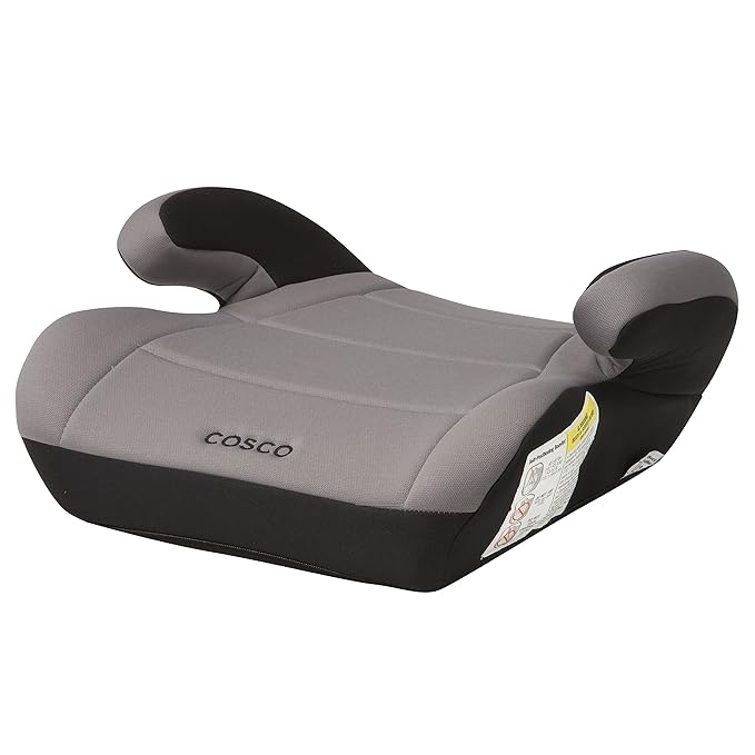 Cosco Topside Backless Booster Car Seat, Lightweight Booster Seats for Cars 40-100 lbs, Backless Booster Seat for Car, Leo