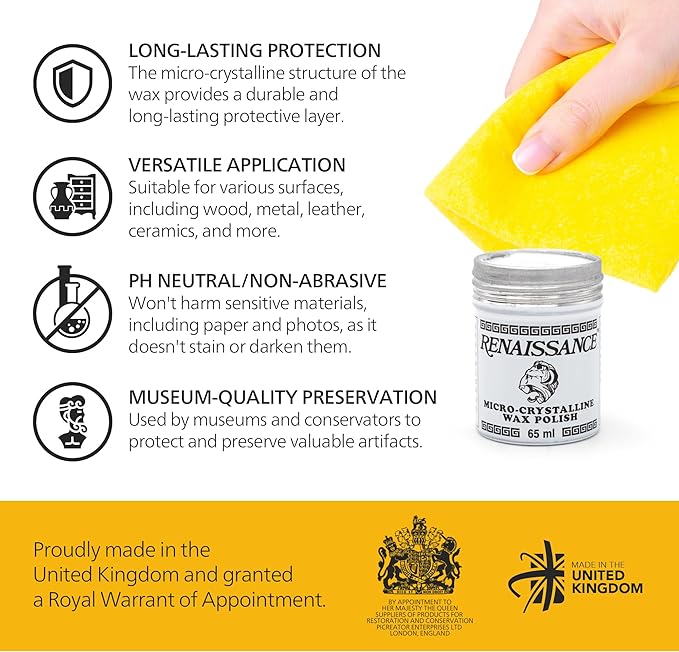 Renaissance Micro-Crystalline Wax Polish (65 ml)