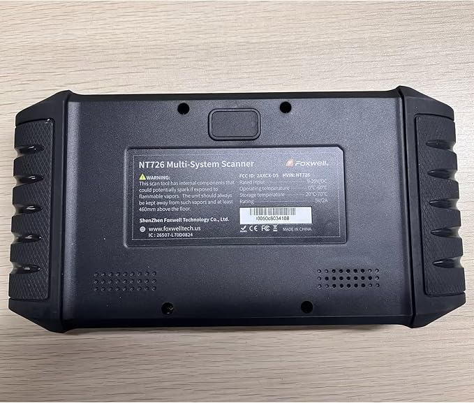 2026 FOXWELL NT726 OBD2 Scanner Diagnostic Tool, All System Bidirectional Scan Tool with TOP 12 Resets, Precise Car Diagnostic Scanner for All Vehicles, CAN-FD, FCA Autoauth, Lifetime Update, AutoVIN