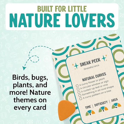 Scratch 'Ems Scavenger Hunts | 42 Scratch Off Adventure Cards - Outdoor Scavenger Hunt for Kids & Families | All Season, Reusable Scratch-Off Cards for Screen-Free Fun, Nature Activity & Camping