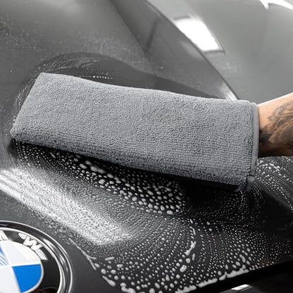 CERAKOTE Clay Prep Mitt (Pack of 1) - Quality Medium Grade Clay Bar Mitt for Vehicle Surface Prep - Removes Surface Contaminants and Grime - Quick and Easy to Use