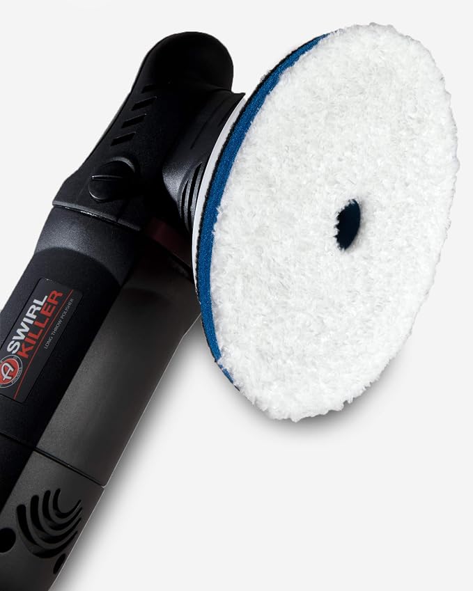 Adam's Polishes Premium Polisher Pads - Expertly Designed to Make Polishing and Paint Correction Easier - Color Coded to Match with Recommended Polishes or Compounds (5.5", Microfiber Cutting Pad)