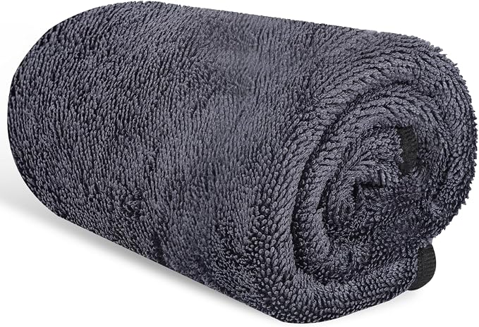 Microfiber Cleaning Cloth, 36"x 24" Extra Large Microfiber Towels, Ultra Absorbent Car Washing Towels, Reusable Lint Free Streak Free Cleaning Rags for Car, Kitchen, and Window, 1300 Washes