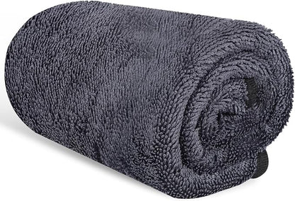 Microfiber Cleaning Cloth, 36"x 24" Extra Large Microfiber Towels, Ultra Absorbent Car Washing Towels, Reusable Lint Free Streak Free Cleaning Rags for Car, Kitchen, and Window, 1300 Washes