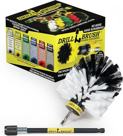 Cleaning Supples - Car Accessories - Drill Brush - Wheel Scrubbing - Cars, Trucks, Motorcycles - Rims - Wheels - Car Wash - Interior - Carpet Cleaner - Leather - Bucket Seats - Upholstery Cleaner