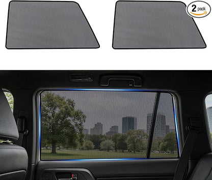 XCBYT 2011-2023 4Runner Window Shade, 2PCS Rear Side Sun Shades for Baby & Pet, Breathable Mesh UV Protection, Privacy & Heat Insulation, Easy Magnetic Installation