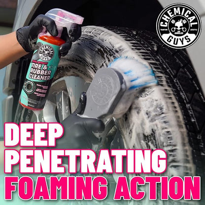 Chemical Guys CLD30216 Total Extract Tire & Rubber Cleaner, Safe for Cars, Trucks, SUVs, Motorcycles, RVs & More, 16 fl oz