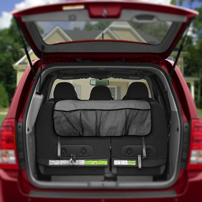 FH Group E-Z Travel™ Multi-Pocket Storage Collapsible Car Trunk Organizer (Easy Carry Perfect for Garage or Grocery Store, 1 Pack) Gray