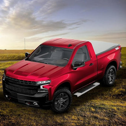 6 Inche Running Boards Compatible with 2004-2014 Ford F150 Regular Cab, Stainless Steel Truck Side Step Nerf Bars for Ford F150 Regular/Standard/Single Cab