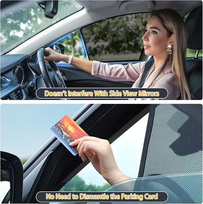 XCBYT Car Window Shades for 2019-2024 Forester - 4PCS Side Window Sun Shades with Breathable Mesh, Magnetic Car Window Covers for Baby & Privacy, UV Protection & Heat Insulation