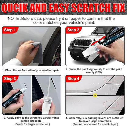 Car Touch Up Paint(Hydro Blue(PBJ)) for Jeep, Car Paint Scratch Repair Kit, Quick & Easy Solution to Repair, 2 in 1 Scratch Remover Pen with Color-Matched