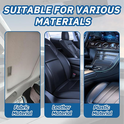 Car Headliner Cleaner, 256ML Multi-Functional Car Interior Roof Fabric Cleaner, Multi-Purpose Interior Stain Remover for Ceiling, Seats & Upholstery, No Rinse Required