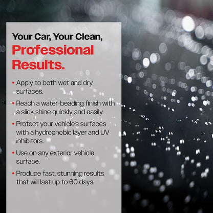 Malco SLIK SiO2 UV Paint Protection + Shine Spray for Vehicles (60-Day Advanced Protection & Shine) - Rejuvenates and Protects Exterior Finishes with Deep Shine/UV and Environmental Shield (264016)
