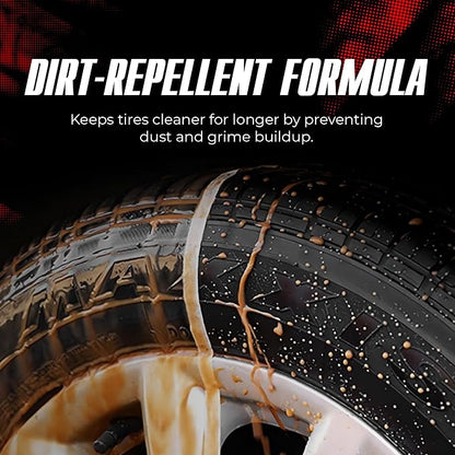 TEAM UNIQUE Tire Shine Satin – 18.6 fl oz | Low-Gloss Satin Tire Shine Spray | UV Protection Against Cracking & Fading | Non-Greasy, Low-Sling Formula for Cars, Trucks & SUVs