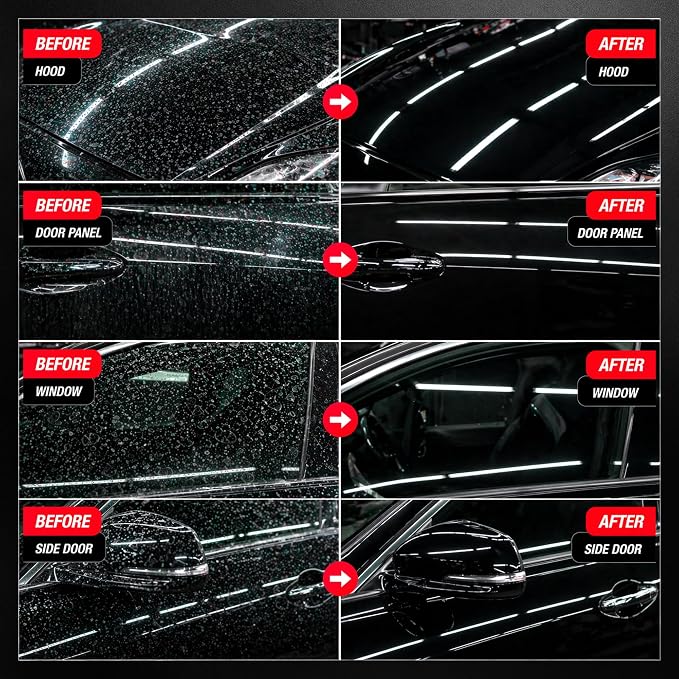Water Spot Remover – 300ml Heavy Duty Liquid for Car Paint, Glass & Chrome – Dissolves Hard Water Stains & Mineral Deposits – Safe for Ceramic Coating & Clear Coat – Streak-Free Finish
