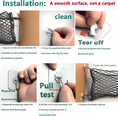 Cargo net Compatible with 2024 to 2025 2026 Toyota rav4 rav 4
