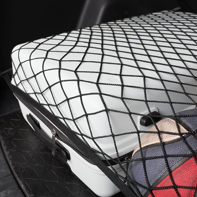 Fit for 2019-2025 Toyota RAV4 RAV 4 Hybrid Floor Style Trunk Cargo Net, Trunk Organizers and Storage Luggage Nets for Crossover for RAV-4 2020 2021 2022 2023 2024 Accessories