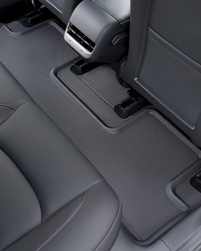 TAPTES Floor Mats for Tesla Model 3 2017-2025 2026, Premium All Weather Anti-Slip Waterproof Floor Liners Car Interior Accessories - for Model 3 Highland 2025 2024 2023 2022 2021 2020 2019 2018 2017