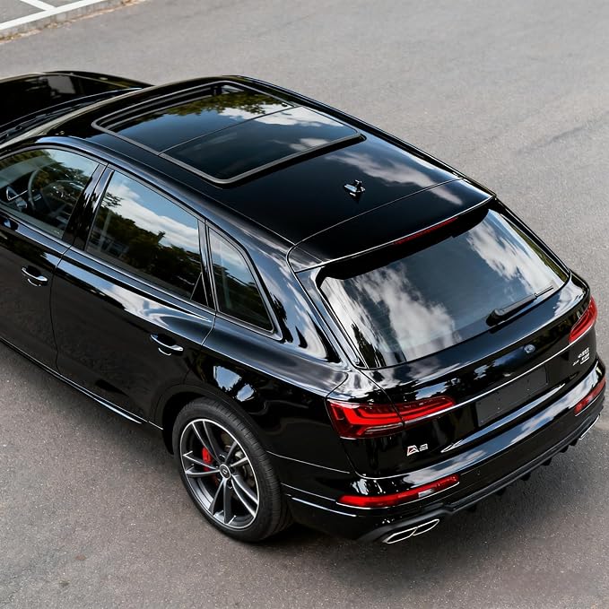 7.5Mil Gloss Black Automotive Wrap,60inX60FT Self-Healing Paint Protection Film, Anti-Yellowing Scratch Resistant Car Body Shield for Sedan, SUV, Truck