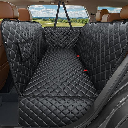 URPOWER 900D Heavy Duty Scratch Proof Dog Car Seat Cover for Pets 100% Waterproof Seat Cover Hammock Nonslip Durable Soft Back Seat Covers for Cars and SUVs