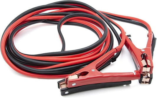 Emergency Zone Roadside Assistance Emergency Car Survival Kit. Basic, Deluxe, Premium, & Add-on's Available. (1 Pack, Heavy Duty Jumper Cables)