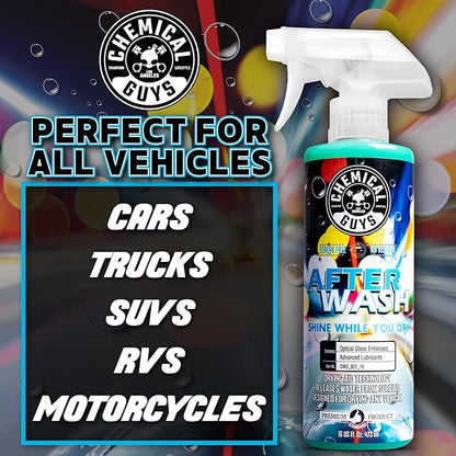 Chemical Guys CWS_801 After Wash Sprayable Gloss Boosting Car Wash Drying Aid (Helps Reduce Water Spots), 128 fl oz (1 Gallon)