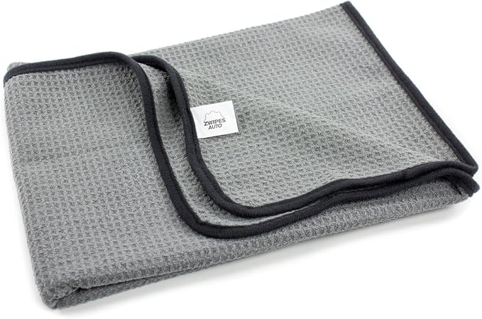 Zwipes Professional Microfiber Waffle Drying Towel
