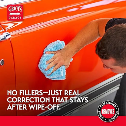 Griot's Garage Complete Compound, Car Scratch Remover for All Automotive Paint Finishes, Removes Scratches, Swirl Marks, Water Spots, Oxidation and Other Defects, 10862, 16oz