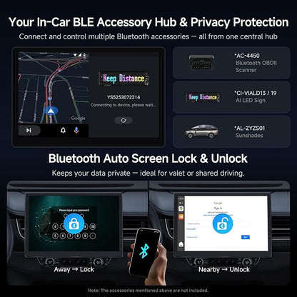 Wireless CarPlay Adapter, Magic AI Box with 4G LTE | GPS | Full Android OS, Wireless CarPlay Box Compatible with Wired Factory CarPlay & Android Auto, Support for YouTube/Netflix