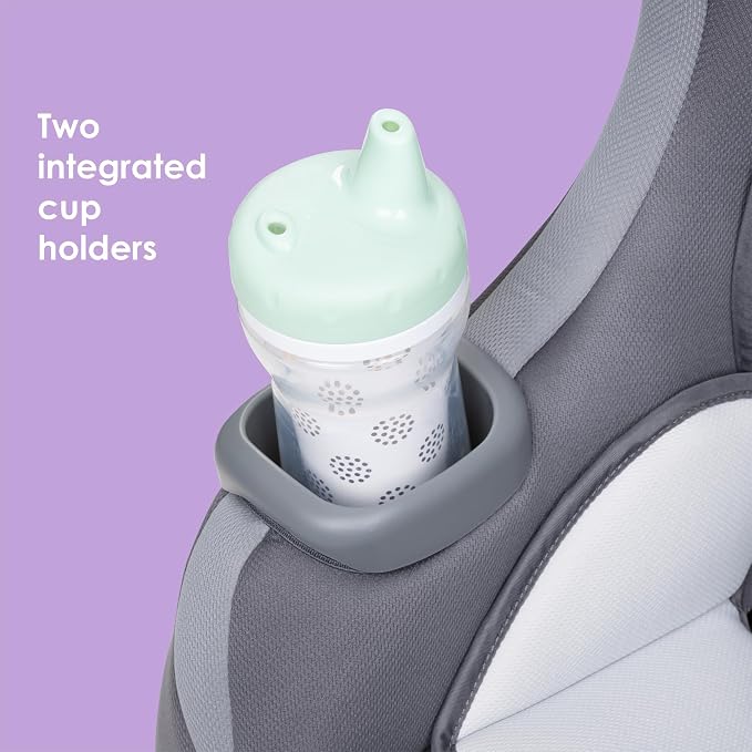 Baby Trend Trooper™ Slim 3-in-1 Convertible Car Seat, Dash Grey – Slim Fit, 3-in-1 Growth Modes, Lightweight Design, Adjustable Comfort Padding