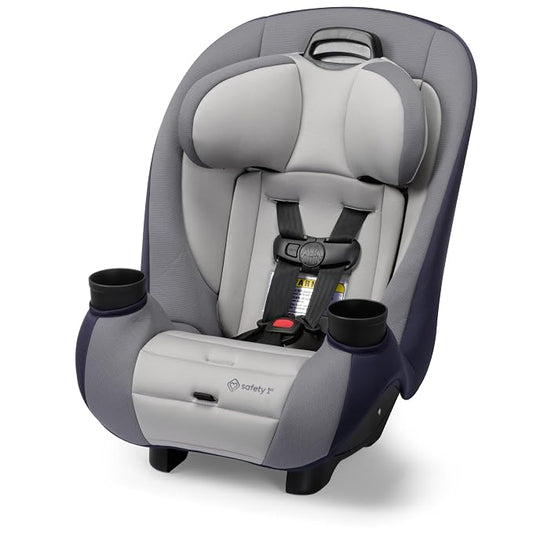 Safety 1st Ellaris 3-in-1 Convertible Car Seat, Slim Fit Design, Rear & Forward-Facing, 5-Position Headrest, Travel-Friendly with Machine-Washable Seat Pad, London Blue