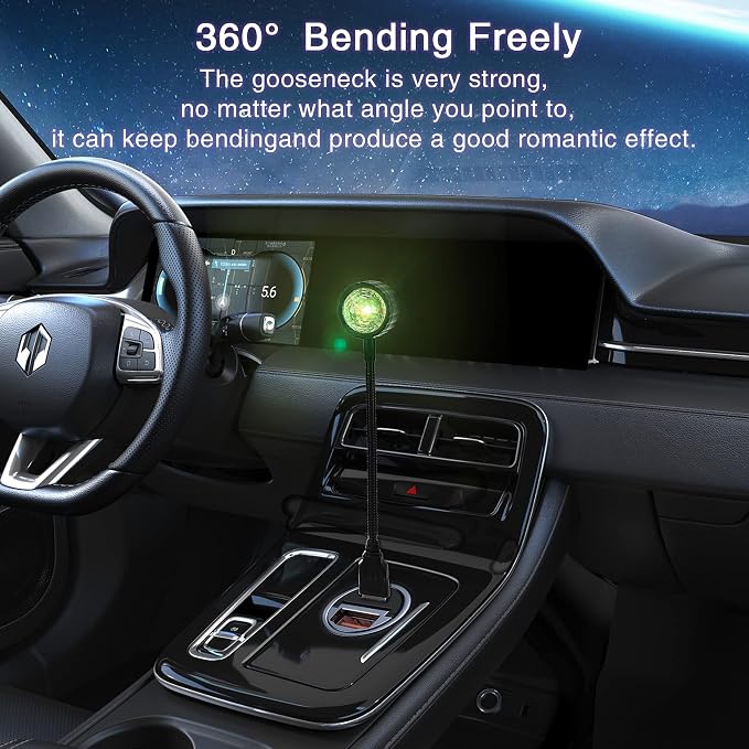 LED Lights Interior, LED Night Light for Kids, Car Accessories for Women and Men, Romantic Interior Car Lights, Roof, Bedroom, LED Lights, Room Decor