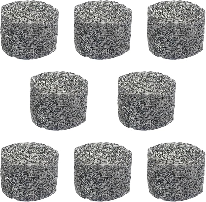 8PCS Stainless Steel Foam Maker Replacement Mesh Filter for Snow Foam Lance