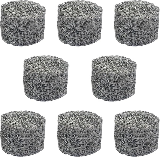 8PCS Stainless Steel Foam Maker Replacement Mesh Filter for Snow Foam Lance