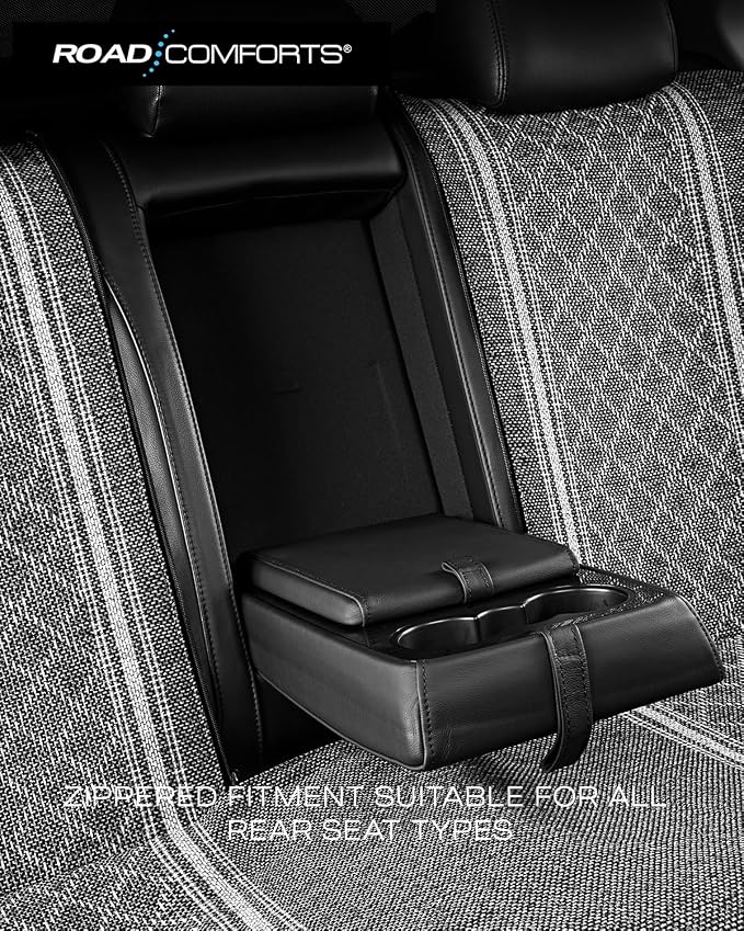 Road Comforts Baja Blanket Seat Covers Gray Diamond Bucket Seat Covers Low Back Full Set - Jacquard Fabric, Airbag Compatible, Universal Fits for Most Cars, Truck, SUV, Vans