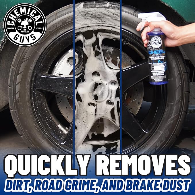 Chemical Guys CLD_203 Signature Series Wheel Cleaner, Formated For All Gloss Finishes, Safe for Cars, Trucks, SUVs, Motorcycles, RVs & More 128 fl oz (1 Gallon)