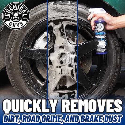 Chemical Guys CLD_203 Signature Series Wheel Cleaner, Formated For All Gloss Finishes, Safe for Cars, Trucks, SUVs, Motorcycles, RVs & More 128 fl oz (1 Gallon)