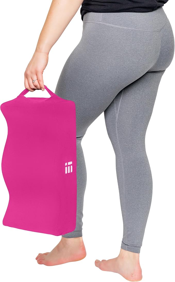 BBL Pillow After Surgery for Sitting - Brazilian Butt Lift Recovery Must Haves, Butt Pillow for Sitting After Surgery, Pain & Pressure Relief for Home, Office, Driving, BBL Supplies & Accessories Pink