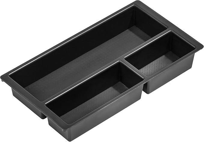 Center Console Organizer Tray for Chevy Silverado/GMC Sierra 1500 (2014-18) & 2500/3500 HD (2015-19) / Chevy Suburban/Tahoe/GMC Yukon (2015-20) - Made in USA - SLX123