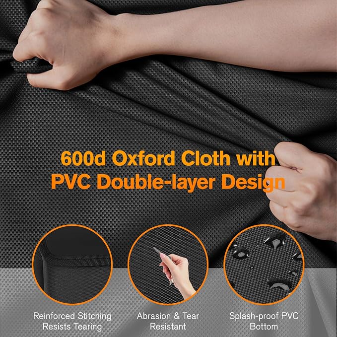 MoKo Trunk Organizer for SUV, Car Organizer with 10 Pockets Large Capacity & 3 Adjustable Straps for Easy Installation, Hanging Car Storage Universal Fit for Sedans, SUVs, MPVs, Trucks, 43.3 x 18.9in