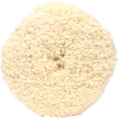 3M Wool Compounding Pad, 9 in, 05703, White, Doublesided, For Auto Body Compounding and Buffing Appplicatios, 1 Pad