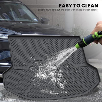 LASFIT Cargo Mat for Kia Seltos 2026 2025 2024 (Not Fit SX), All Weather TPE Custom Fit Car Trunk Mats Cargo Liners Accessories for Kia Seltos 2024-2026, Black