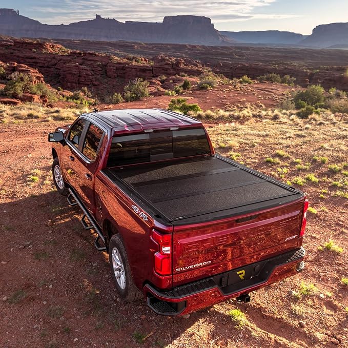 RealTruck UnderCover ArmorFlex Hard Folding Truck Bed Tonneau Cover | AX22004 | Fits 2004 - 2014 Ford F-150 6' 7" Bed (78.8")