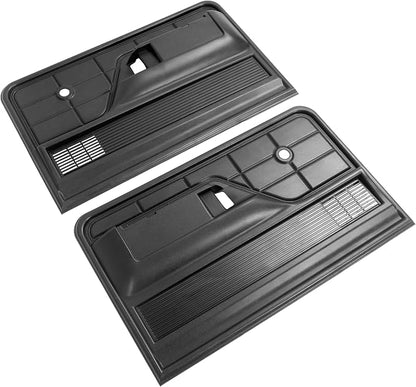 Front Inner Door Panels Set Compatible with 1973-1979 Ford F100 F150 F250 F350 Bronco Door Trim Panel 2PCS