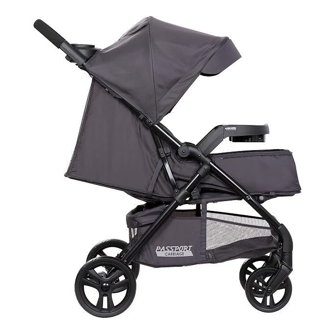 Baby Trend Passport® Carriage Stroller Travel System with EZ-Lift™ Infant Car Seat, Dash Black