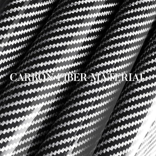 Carbon Fiber Steering Wheel Cover, Snap on Car Steering Wheel Cover Set Accessories 3pcs Wrap Grip Non Slip Protector Universal Glossy Silver
