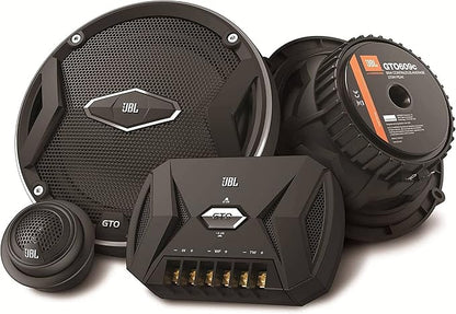 JBL GTO609C 270 Watts 6-1/2" Premium Car Audio Component Stereo Speaker System with Patented Plus One Woofer-Cone Technology