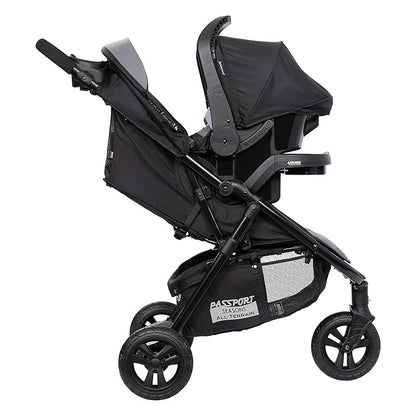 Baby Trend Passport® Seasons All-Terrain Stroller Travel System with EZ-Lift™ Plus Infant Car Seat, Dash Black