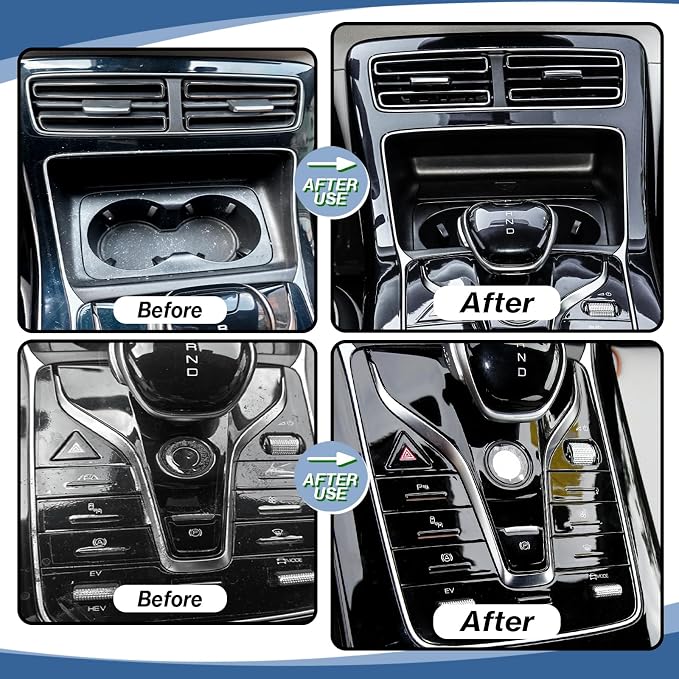Car Cleaning Gels-4 Pack, Cleaning Gel for Car, Dust Cleaner Putty Cleaner Slime Cleaning Supplies Auto Detailing Tools, Cleaning Slime for Dust Removal, Cleaning Kit Gift for Men Women, 320g