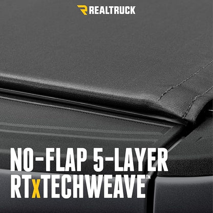 RealTruck TruXedo Pro X15 TS Soft Roll Up Truck Bed Tonneau Cover | 1272216 | Fits 2014-2018, 2019-2025 Chevy/GMC Silverado/Sierra 1500/2500/3500HD (Limited/Legacy) 8' 2" Bed (97.8")